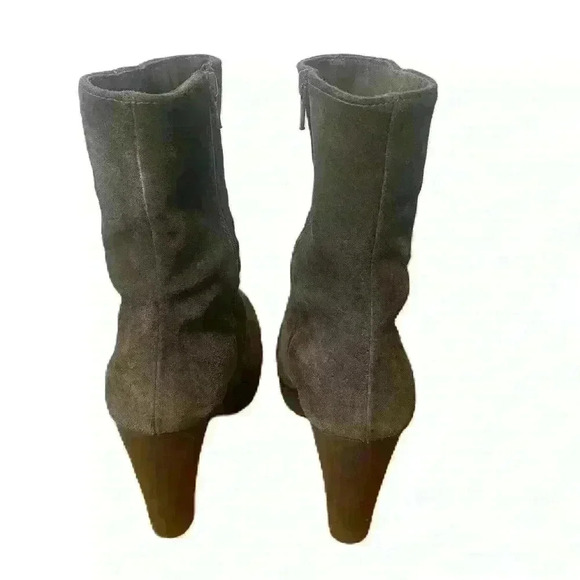 C la CANADIENNE High Heel Women’s Bootie. Brown. Size 10M Handcrafted in Canada. - Picture 5 of 16